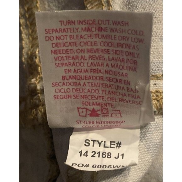 No Boundaries Womens Midrise Skinny Leopard Print Jeans Junior Size 5 Pants - Picture 12 of 12